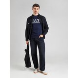 Ea7 Emporio Armani Majica marine / bela | Shoptok.si