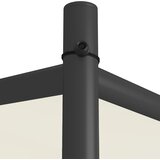  Sjenica bijela 3 x 3 m 180 g/m² od tkanine i čelika | shoptok.hr