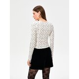 Sinsay Pamučna bluza s dugim rukavima | shoptok.hr