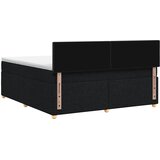  Boxspring krevet s madracem Crna 180 x 200 cm Tkanina | shoptok.hr