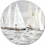  Okrugla slikana slika Jutro u oceanu | different dimensions | shoptok.hr