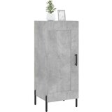  Komoda siva boja betona 34 5x34x90 cm od konstruiranog drva | shoptok.hr