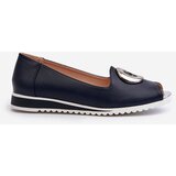 Boto Women's Pumps with Eco Leather Decoration Navy Blue Biolita | shoptok.hr