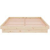  Okvir za krevet od masivnog drva 140 x 190 cm | shoptok.hr