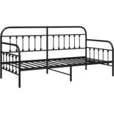  Krevet na kat Crna 90 x 200 cm Čelik s prahom premazan | shoptok.hr