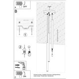 Nice Lamps Ciglasta viseća svjetiljka ø 19,5 cm Fideus – | shoptok.hr