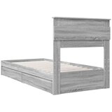  Okvir za krevet Siva Sonoma 75 x 190 cm Konstruirano drvo | shoptok.hr