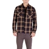 Gianni Lupo Srajce z dolgimi rokavi OVERSHIRT GL7818S Kostanjeva Cene