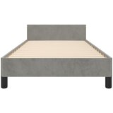  Okvir za krevet bez madraca svjetlosivi 80x200 cm baršunasti | shoptok.hr