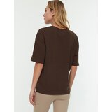 Trendyol Ženska majica TWOSS19GH0034, Braon | Eponuda.com
