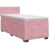  Boxspring krevet s madracem Ružičasta 80 x 200 cm Baršun | shoptok.hr