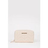 Defacto Women&#39;s Quilted Faux Leather Embroidery Wallet | shoptok.hr