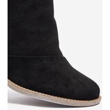 Resti Black women's insulated boots on a brown Karela post - Footwear | shoptok.hr