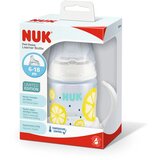 Nuk flašica za učenje sa ručkama fruits žuta, 6-18m 215354.1 | ePonuda.com