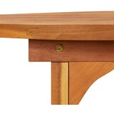 vidaXL Vrtna jedilna miza 220x90x75 cm trden akacijev les | Shoptok.si