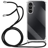 AVIZAR Ovitek z vrvico za Samsung Galaxy A17 iz silikona z ojačanimi vogali, Prozorno, (5000189605) | Shoptok.si