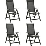  5-dijelni vrtni blagovaonski set aluminijski antracit | shoptok.hr