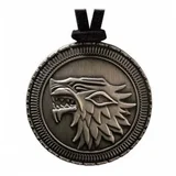 GAME OF THRONES - J - STARK SHIELD PENDANT / COSTUME