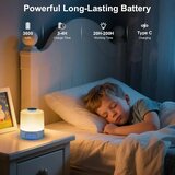 WOBANE LED nočna svetilka z uro | Shoptok.si