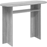  Konzolna stolica s pohranom Siva sonoma 100 x 39,5 x 75 cm | shoptok.hr