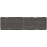 Stolna ploča tamnosiva 220x60x(2-4) cm obrađena hrastovina Cijene