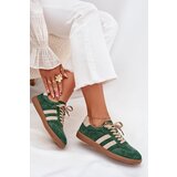 Boto Women's Suede Sneakers Green Sirella | shoptok.hr