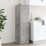 vidaXL Ormarić za lijekove boja betona 40x41x144,5cm konstruirano drvo | shoptok.hr