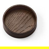 LIND DNA Rjava dekorativna lesena škatla za shranjevanje ø 11x3 cm Circle S – | Shoptok.si