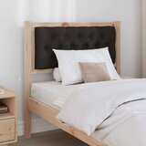  Uzglavlje Ostalo Smeđa i crna 80 cm Masivna borovina | shoptok.hr