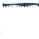  Tenda na ručno uvlačenje 300 x 250 cm plavo-bijela | shoptok.hr