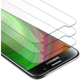 Cadorabo 3x Oklepna folija, združljiva z Samsung Galaxy S6 - Zaščitna folija v visoka prosojnost - 3-pack Kaljeno zaščitno steklo za zaslone s trdoto 9H in združljivostjo s 3D dotikom, (20548401) Cene