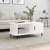 vidaXL Stolić za kavu sjajni bijeli 90 x 50 x 40 cm konstruirano drvo Cijene