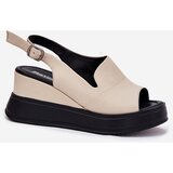 ARTIKER Leather Women's Wedge Sandals | ePonuda.com