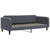  Dnevni krevet na razvlačenje i ladice tamnosivi 90 x 200 cm | shoptok.hr