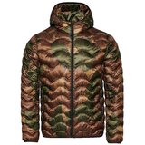 Superdry Puhovke Doudoune Vintage à capuche slim en polyester recyclé Zelena Cene