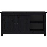 TV ormarić crni 103 x 36 5 x 52 cm od masivne borovine | shoptok.hr