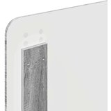  Uzglavlje s uzglavljem Siva Sonoma 80 cm Konstruirano drvo | shoptok.hr