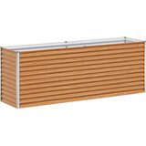  Povišena gredica - Vrtna gredica 195 x 50 x 68 cm Cinkani čelik | shoptok.hr