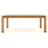  Hrastov stol 200 x 80 cm, prirodan, svilenkasto polumat | shoptok.hr