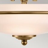  quoizel qz-griffin-f-ws - stropna svetiljka griffin 3xE27/60W/230V bronzana | Eponuda.com