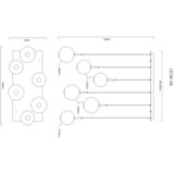 Globo VISEČA LED-SVETILKA LACY //3000 K/230 V/ | Shoptok.si