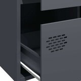 vidaXL Visoka komoda antracit 68x39x101,5 cm od čelika | shoptok.hr