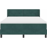  Krevet s opruga kutije Tamnozelena 200 x 160 cm Baršun | shoptok.hr