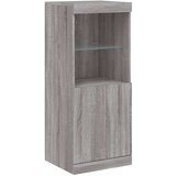  Komoda z LED lučkami siva sonoma 162x37x100 cm | Shoptok.si