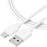 TACTICAL Smooth Thread USB-A v Lightning kabel bele barve dolžine 1m | Shoptok.si