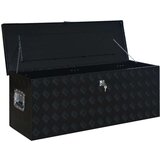  Skrinja iz aluminija 1085x370x400 mm črna - - črna - 12.65 - 2025--TOPSELLER | Shoptok.si