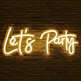Neon LED svjetiljka "Let's party" FM-WN60 | shoptok.hr