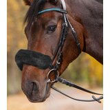  Oblazinjenje za nos ali vrat iz jagnječjega krzna, črno - 27 cm | Shoptok.si