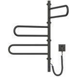  Električni rotirajući sušač za peškire sa termostatom FOUETTE 100W 80x49 cm crna | Eponuda.com