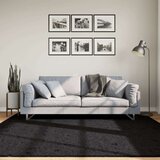  OVIEDO kratkih vlakana crni 200 x 200 cm | shoptok.hr